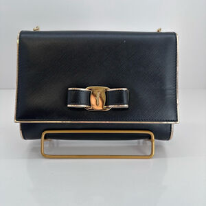 Salvatore Frragamo Vera Bow Crossbody Bag